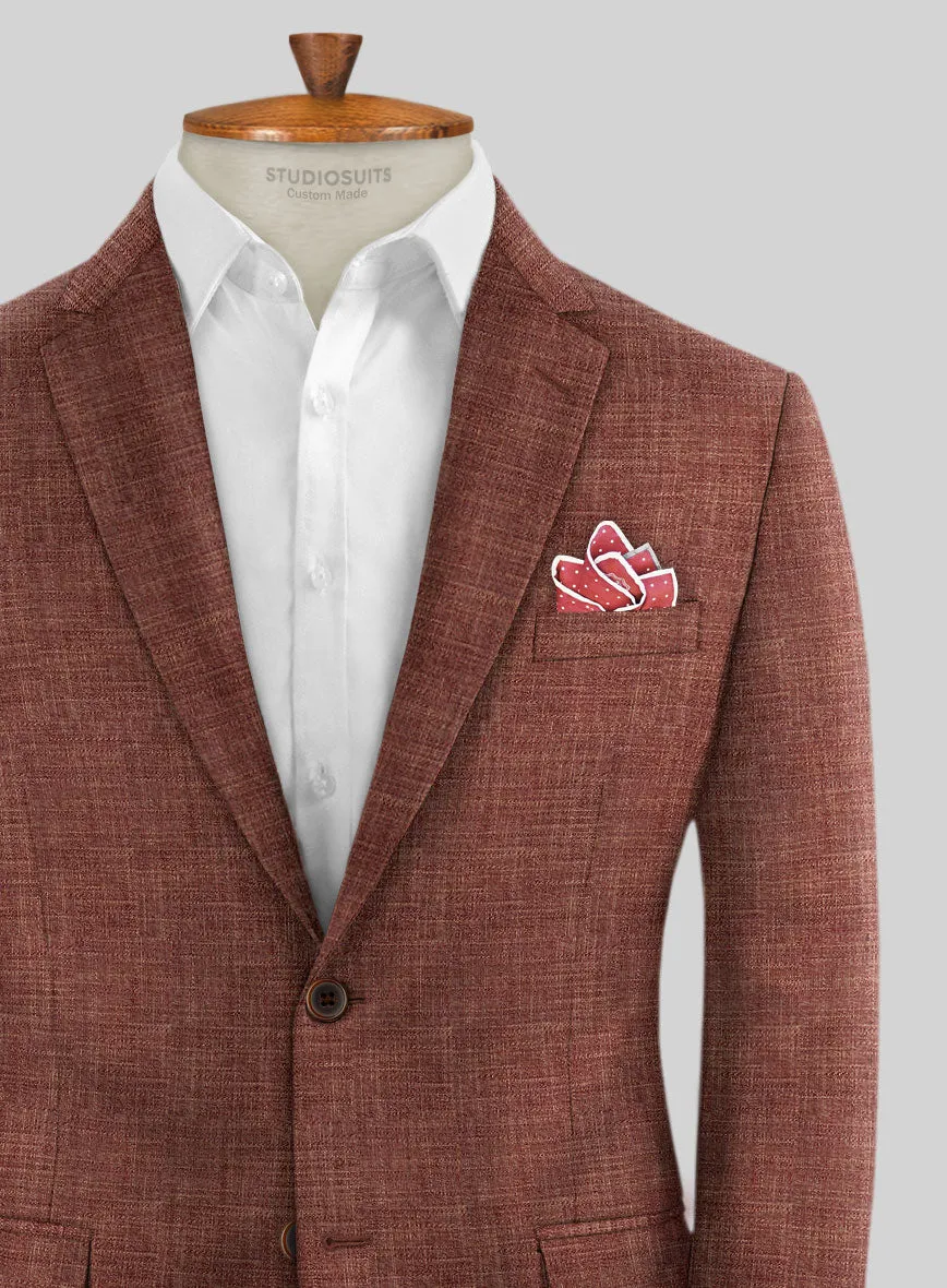 Bamboo Wool Rust Brown Jacket