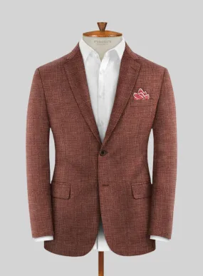 Bamboo Wool Rust Brown Jacket