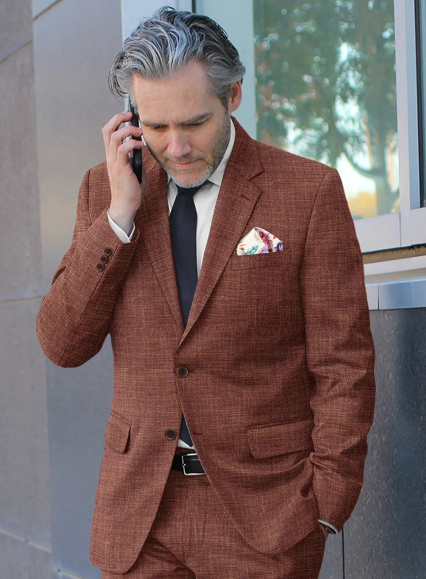 Bamboo Wool Rust Brown Jacket