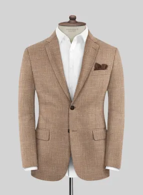 Bamboo Wool Saddle Brown Jacket