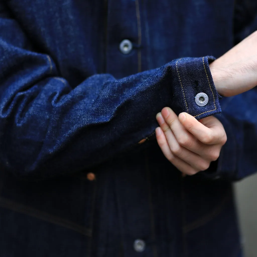 Big John 15.8oz. "Extra" Organic Cotton Embroidered Back Selvedge Jacket
