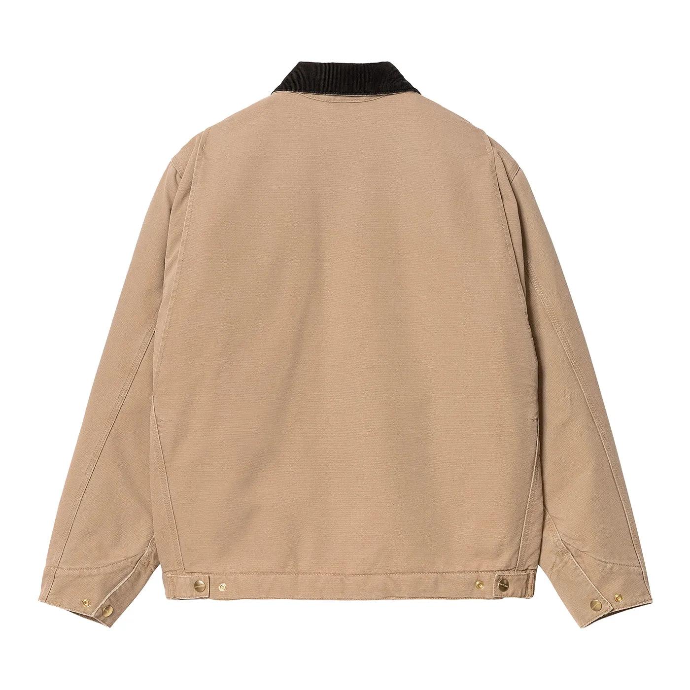 Carhartt WIP OG Detroit Jacket - Peanut / Black Aged Canvas