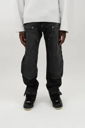 CARPENTER DENIM - WASHED GREY