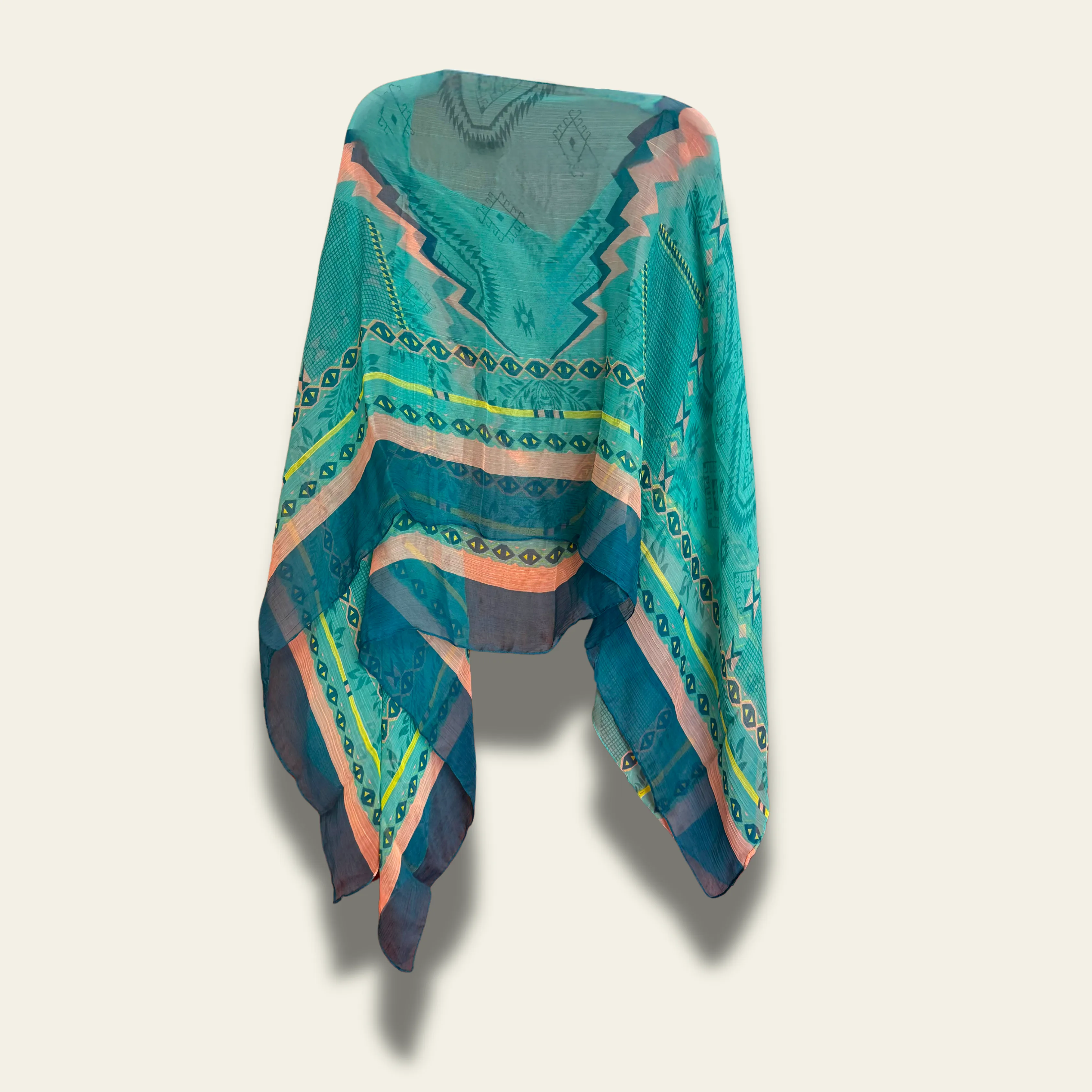 Chiffon Poncho