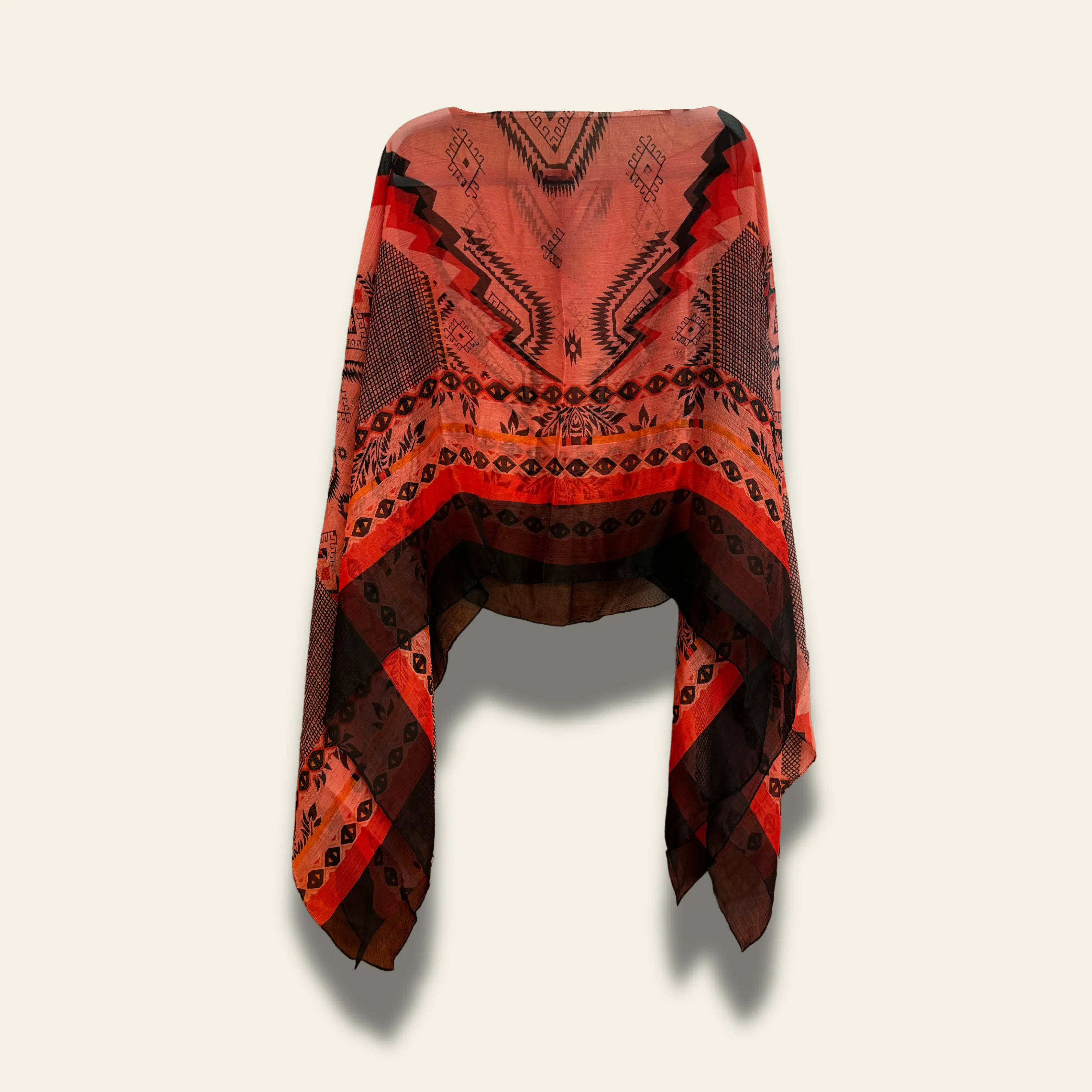 Chiffon Poncho