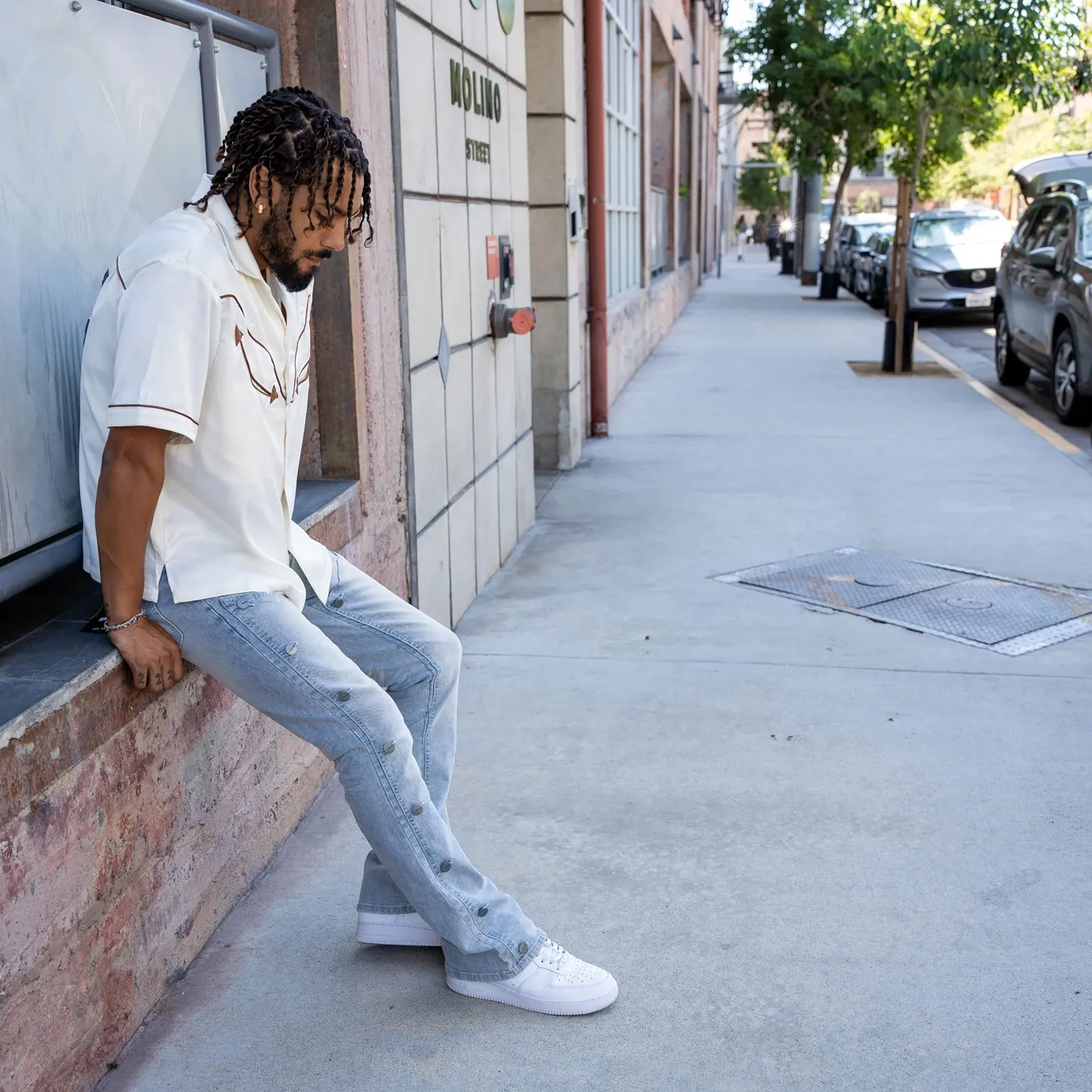 EPTM Cowboy Button Denim Pant