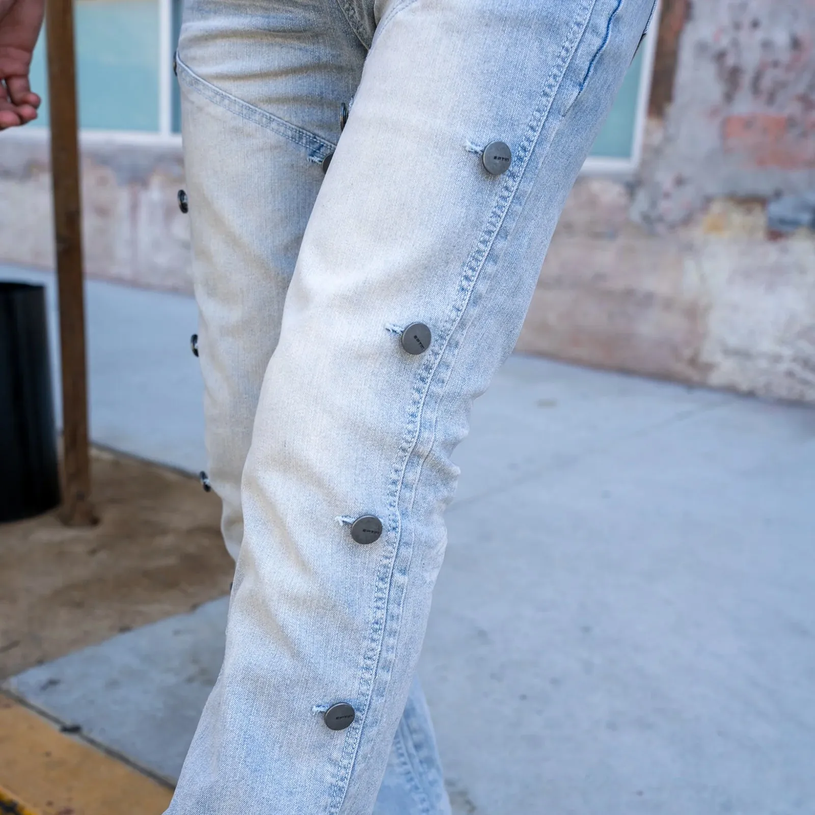 EPTM Cowboy Button Denim Pant