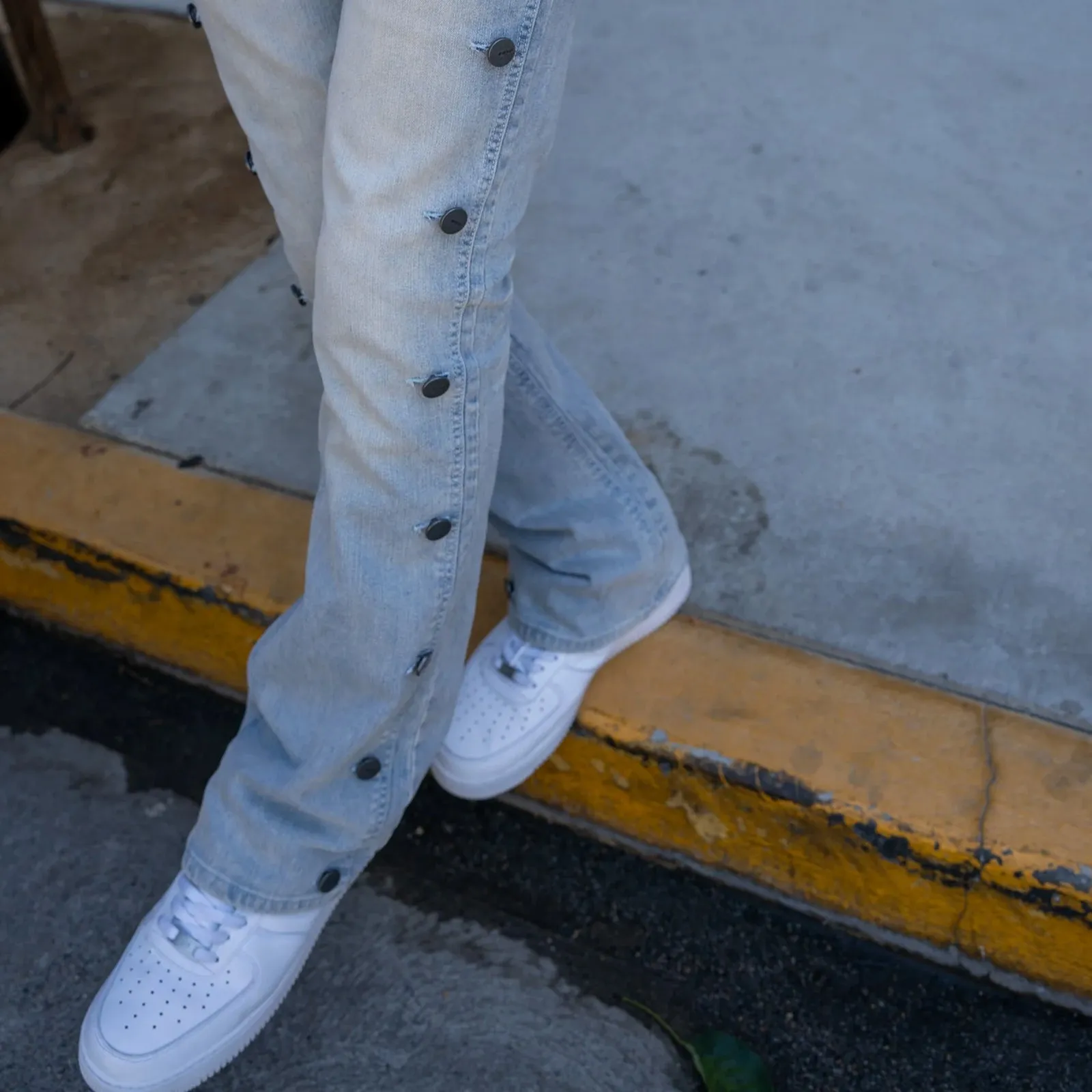 EPTM Cowboy Button Denim Pant