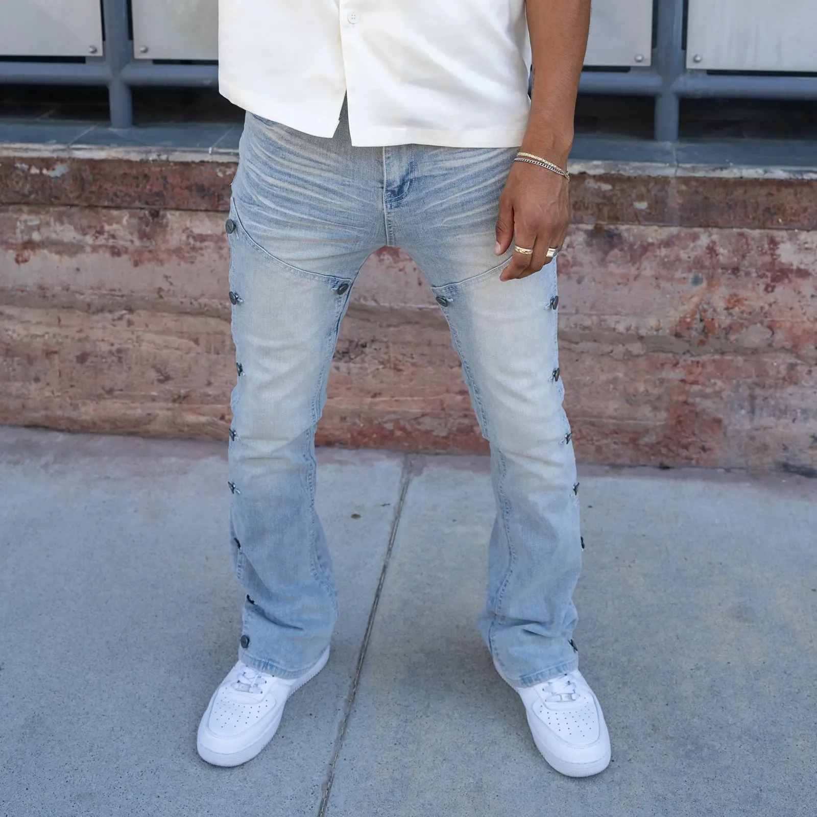 EPTM Cowboy Button Denim Pant