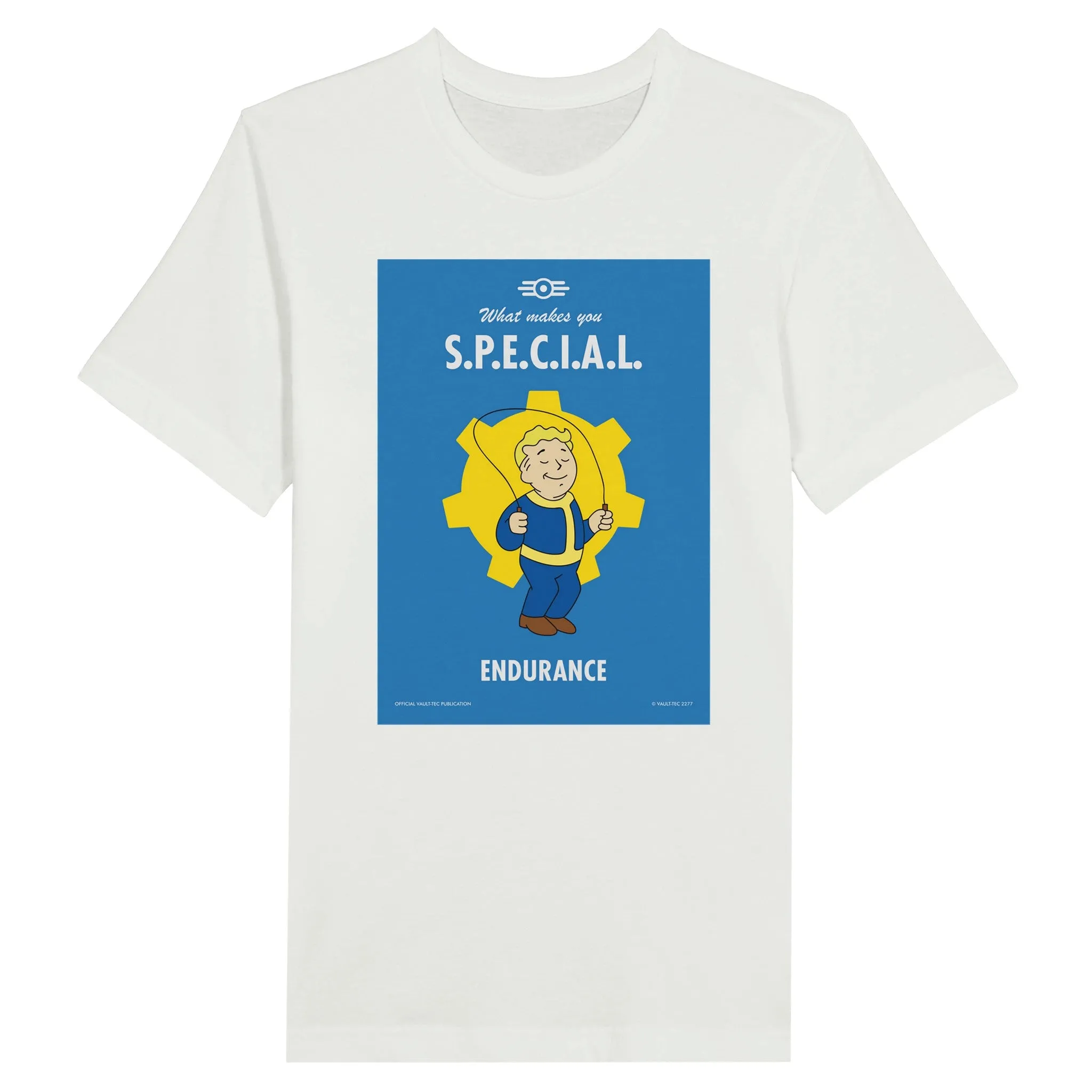 Fallout T-shirt - What Makes You S.P.E.C.I.A.L. Endurance Artwork - Premium Unisex T-shirt