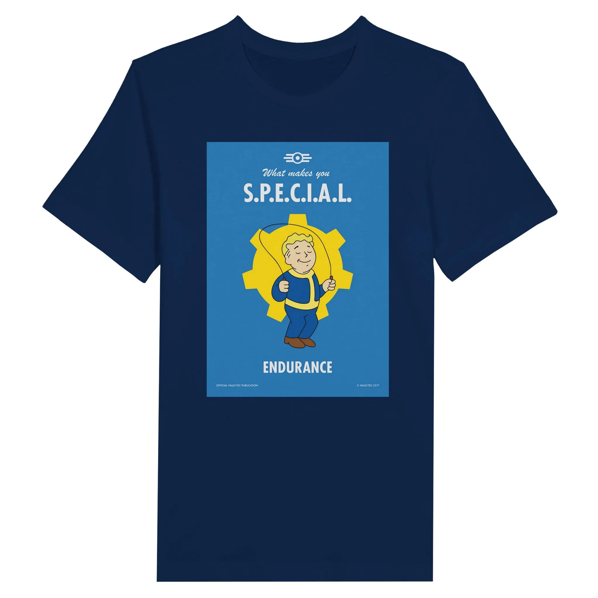 Fallout T-shirt - What Makes You S.P.E.C.I.A.L. Endurance Artwork - Premium Unisex T-shirt