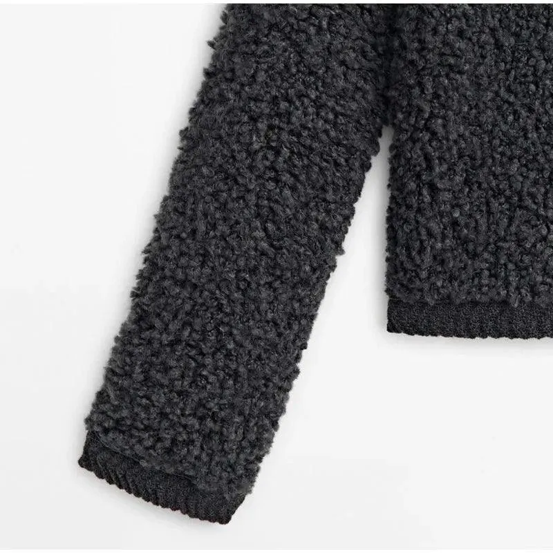 FAUX SHEARLING JACKET