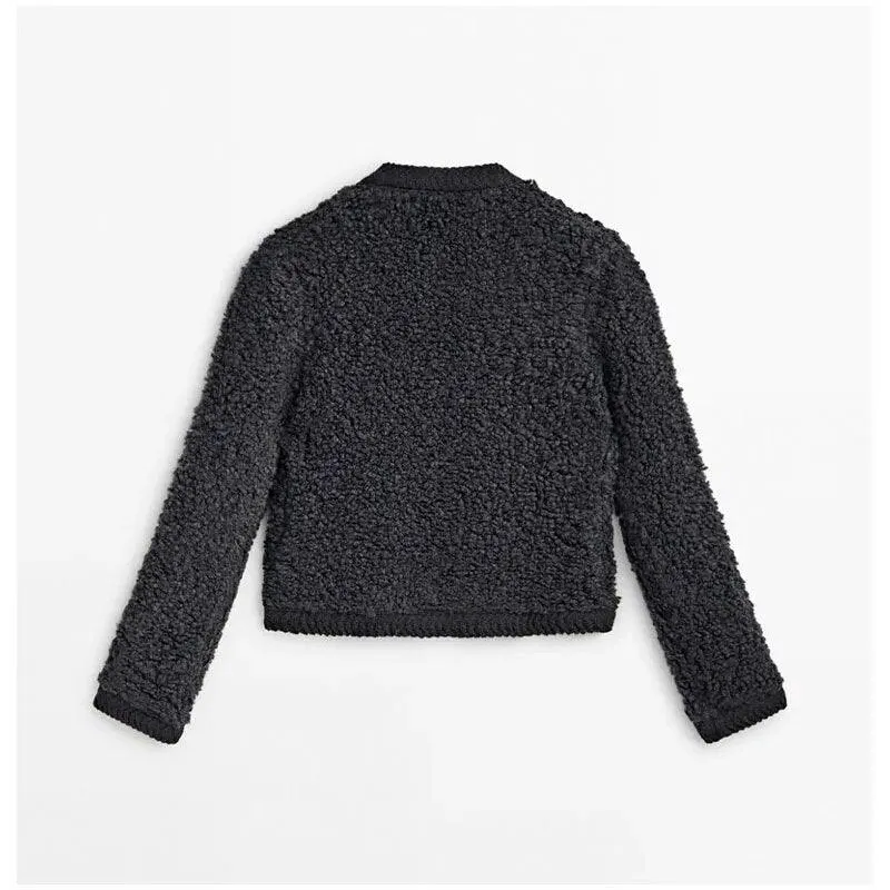 FAUX SHEARLING JACKET