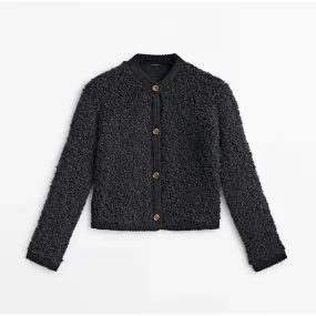 FAUX SHEARLING JACKET