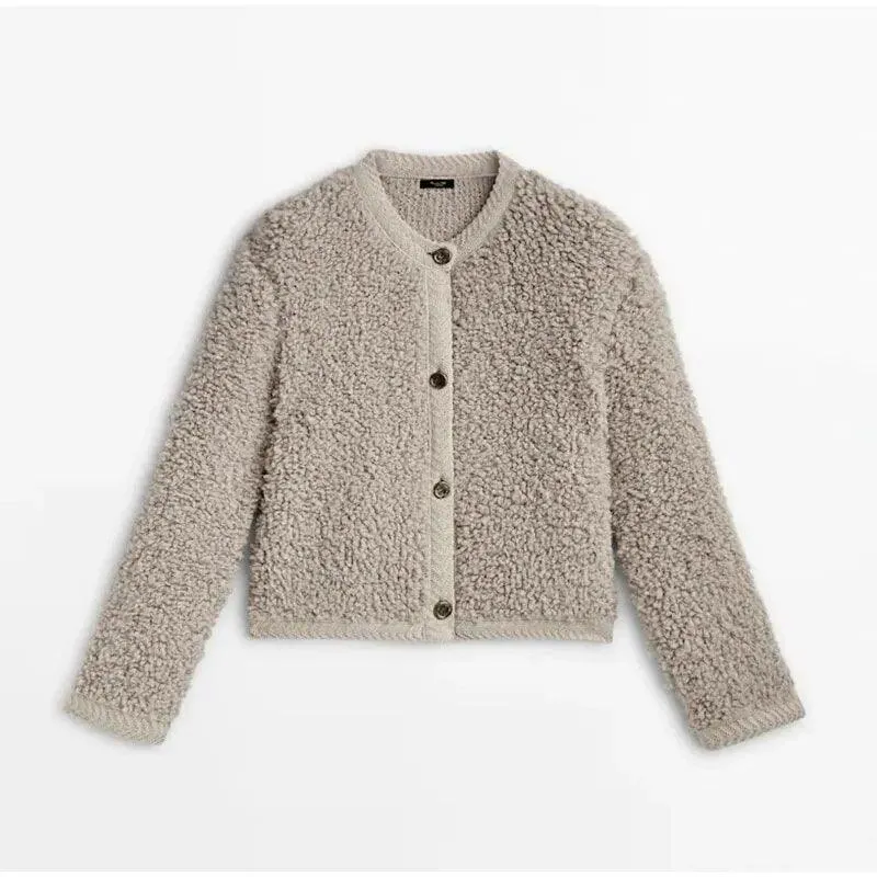 FAUX SHEARLING JACKET