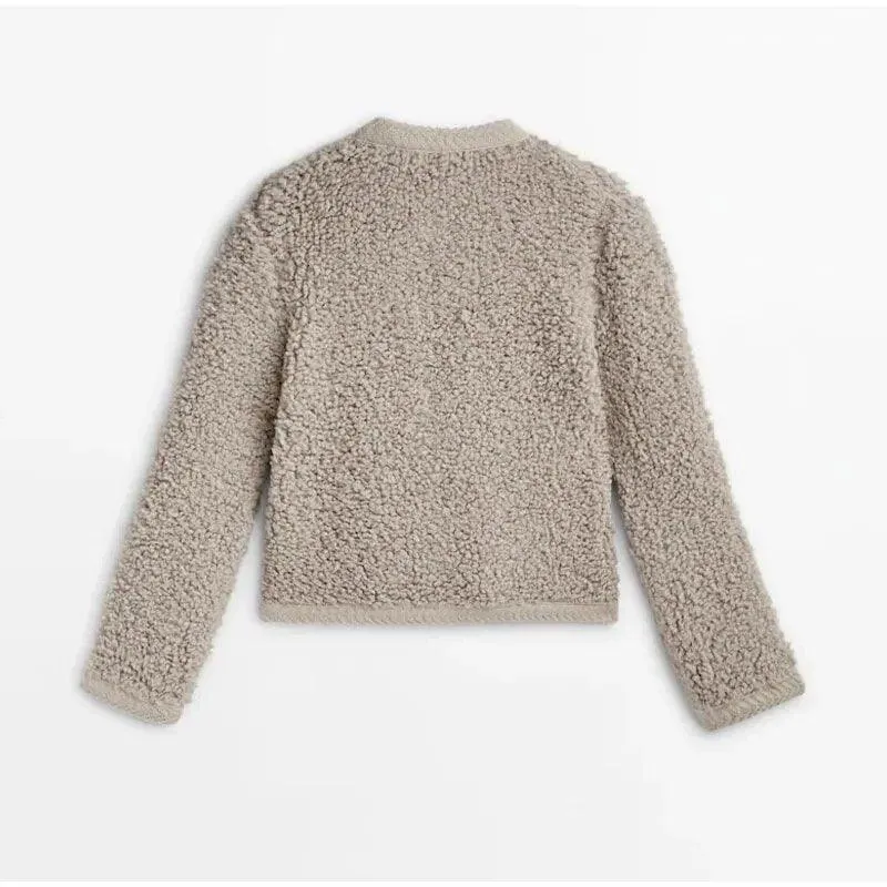 FAUX SHEARLING JACKET