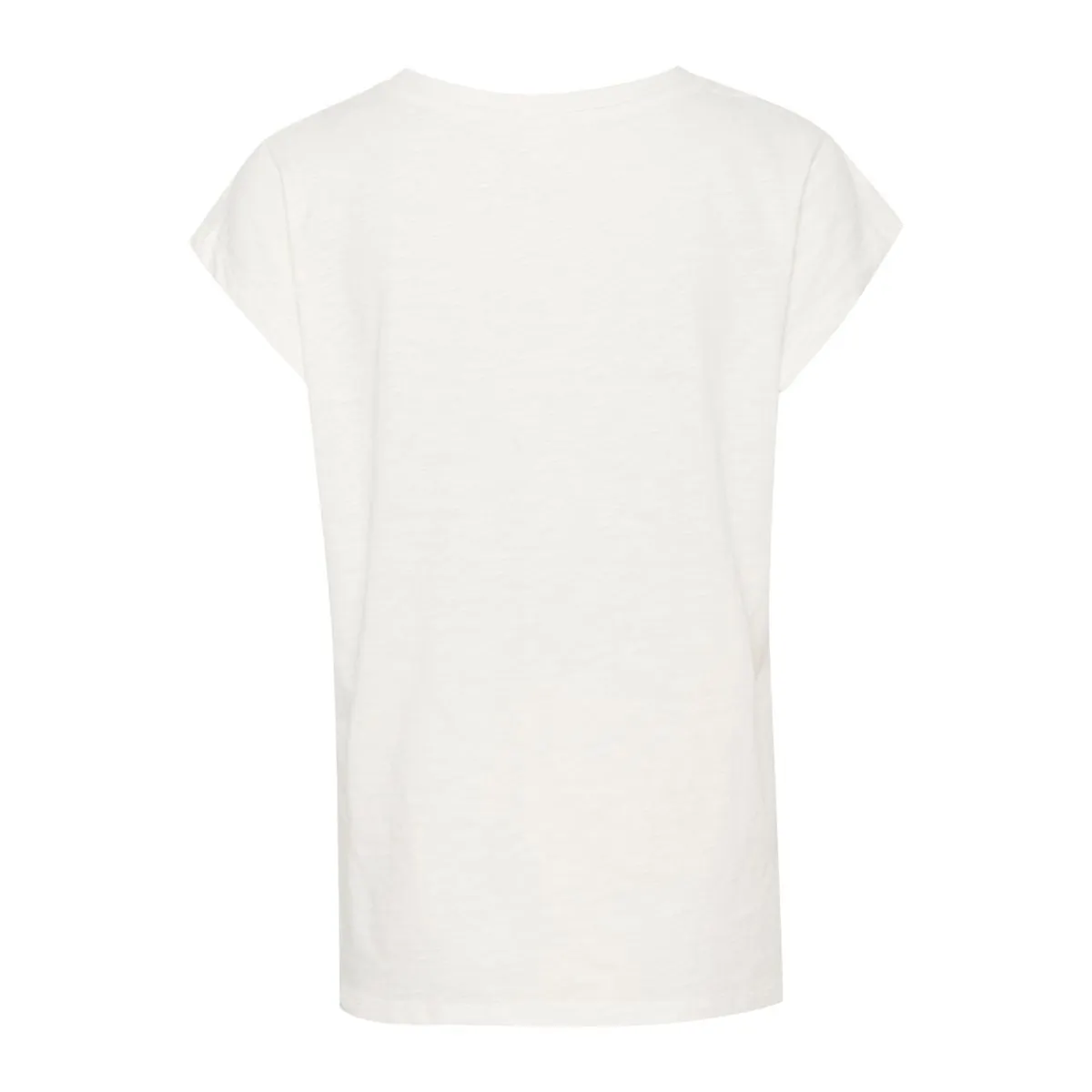 Flori Biana T-shirt White w. Rose Floral