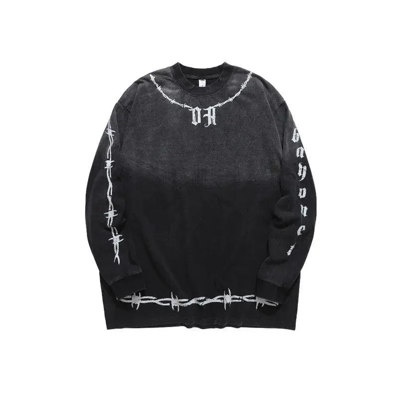 Guochao High Street Gradient T-Shirt