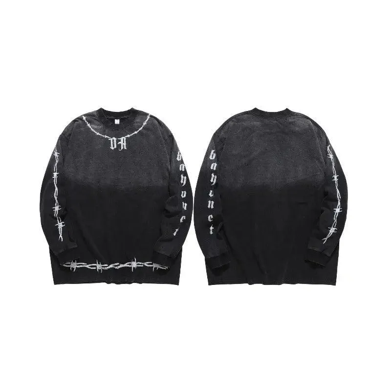 Guochao High Street Gradient T-Shirt