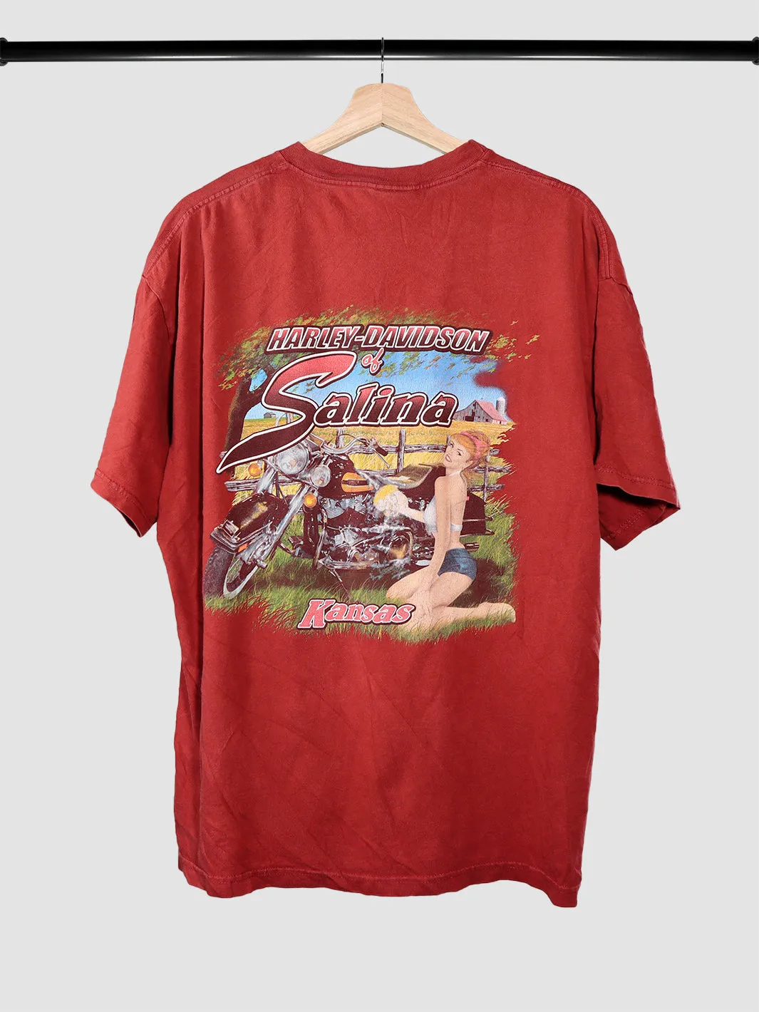 Harley Davidson Salina Kansas T-Shirt (XL)