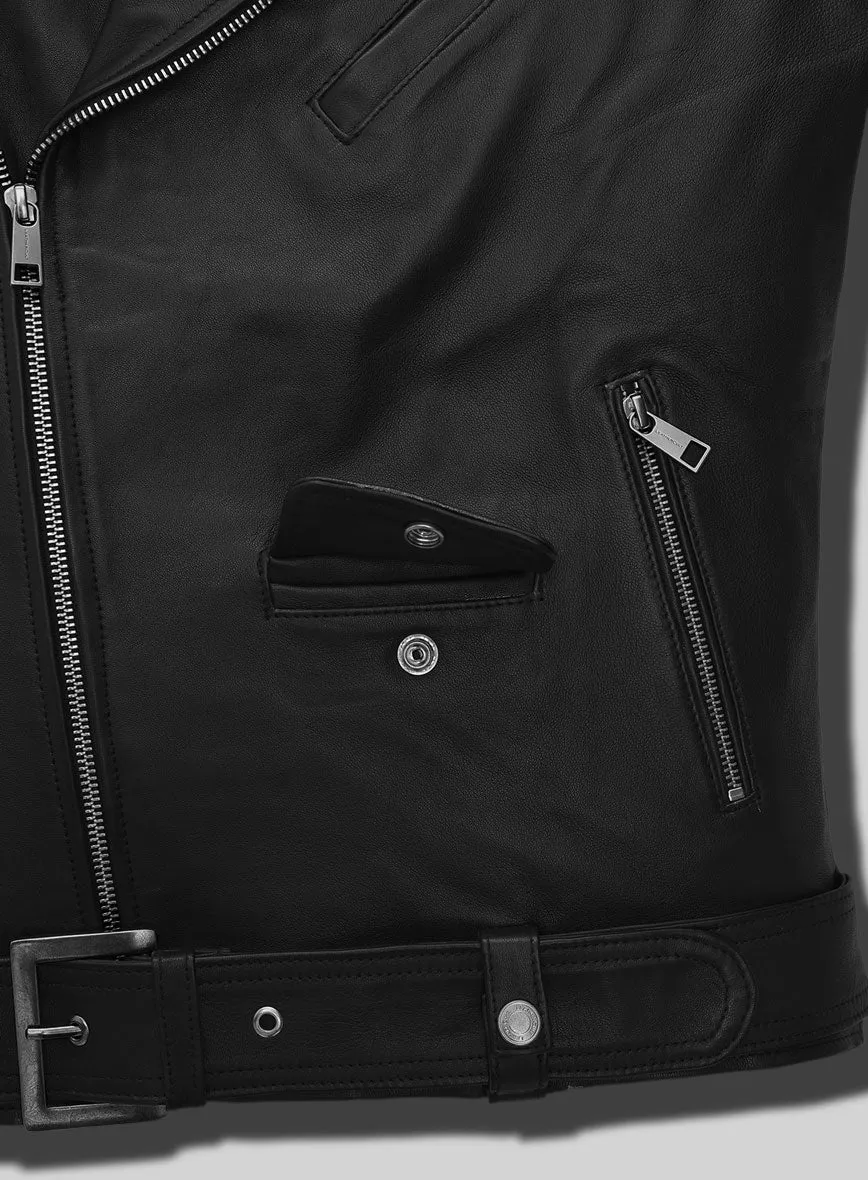 Iron Steed Black Leather Jacket