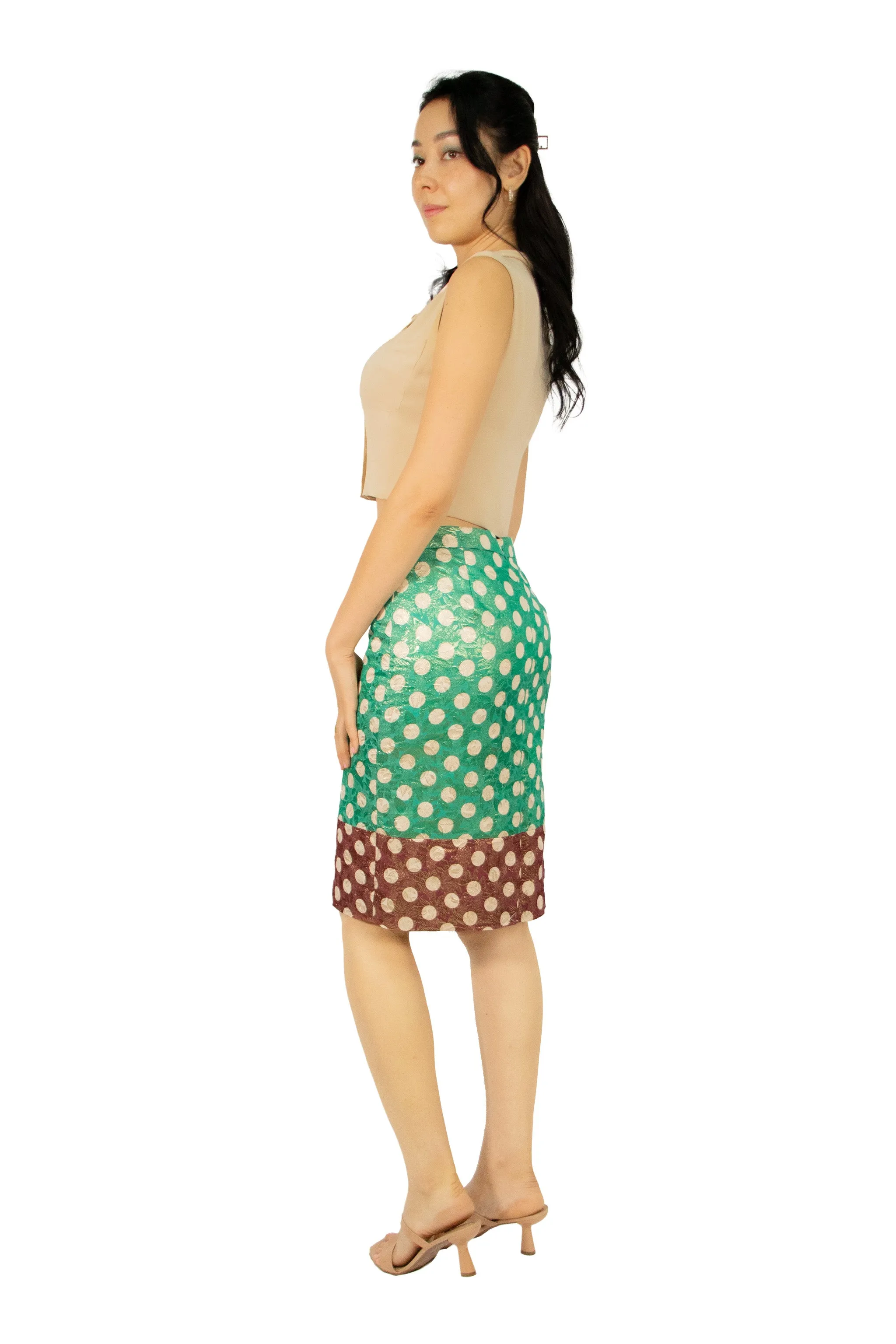 J. Crew SS 13 Polkadot Skirt