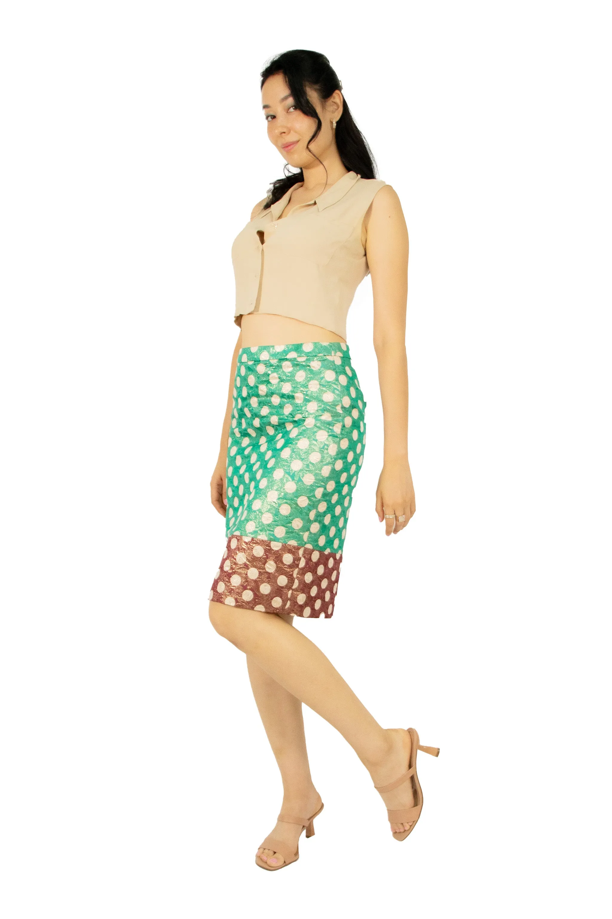 J. Crew SS 13 Polkadot Skirt