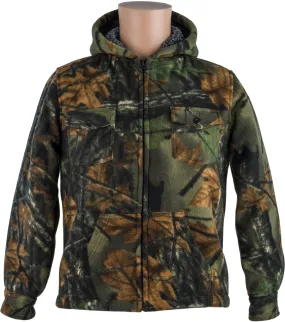 KIDS CAMO THURMOND SHERPA LINED JACKET