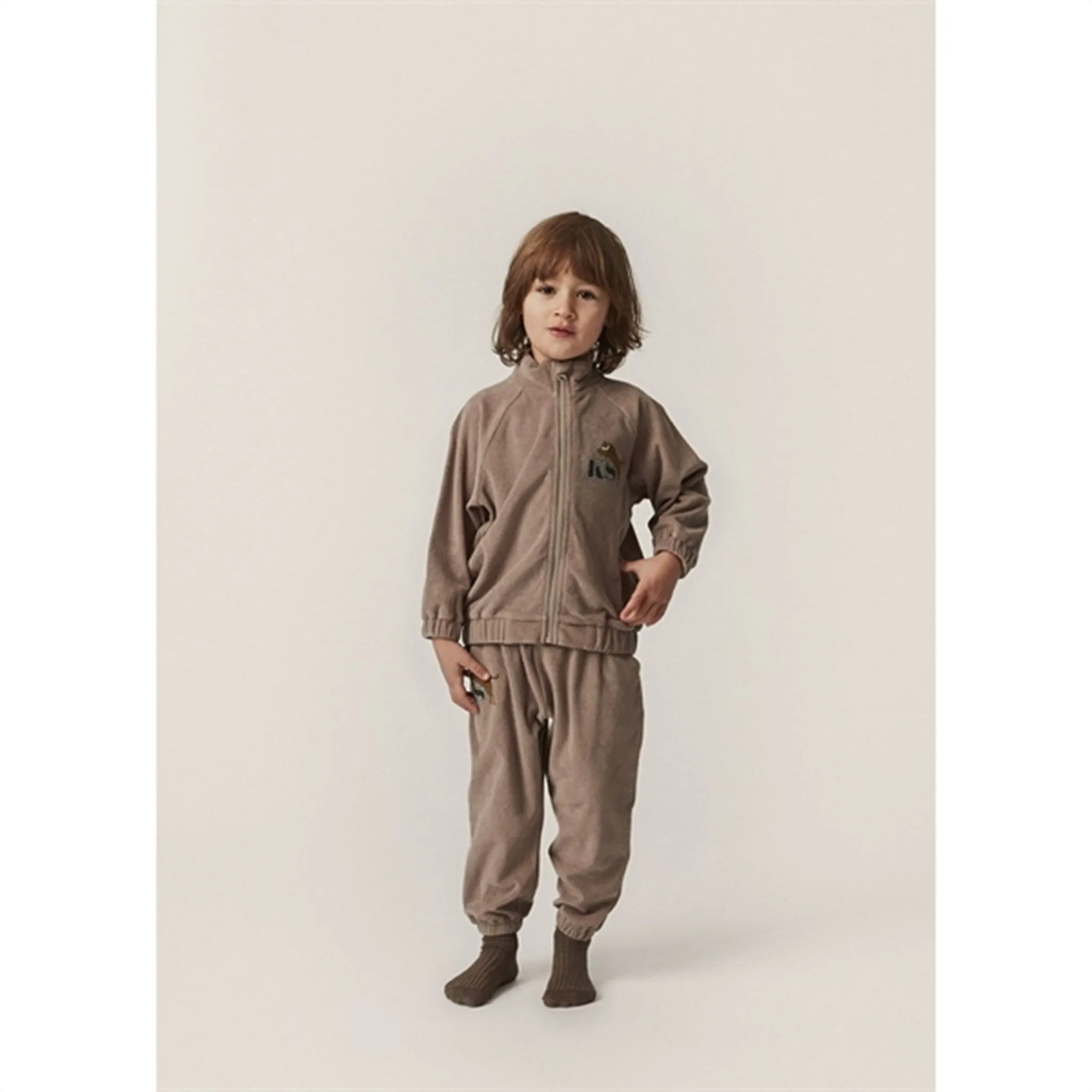 Konges Sløjd Desert Taupe Itty Tracksuit Jacket