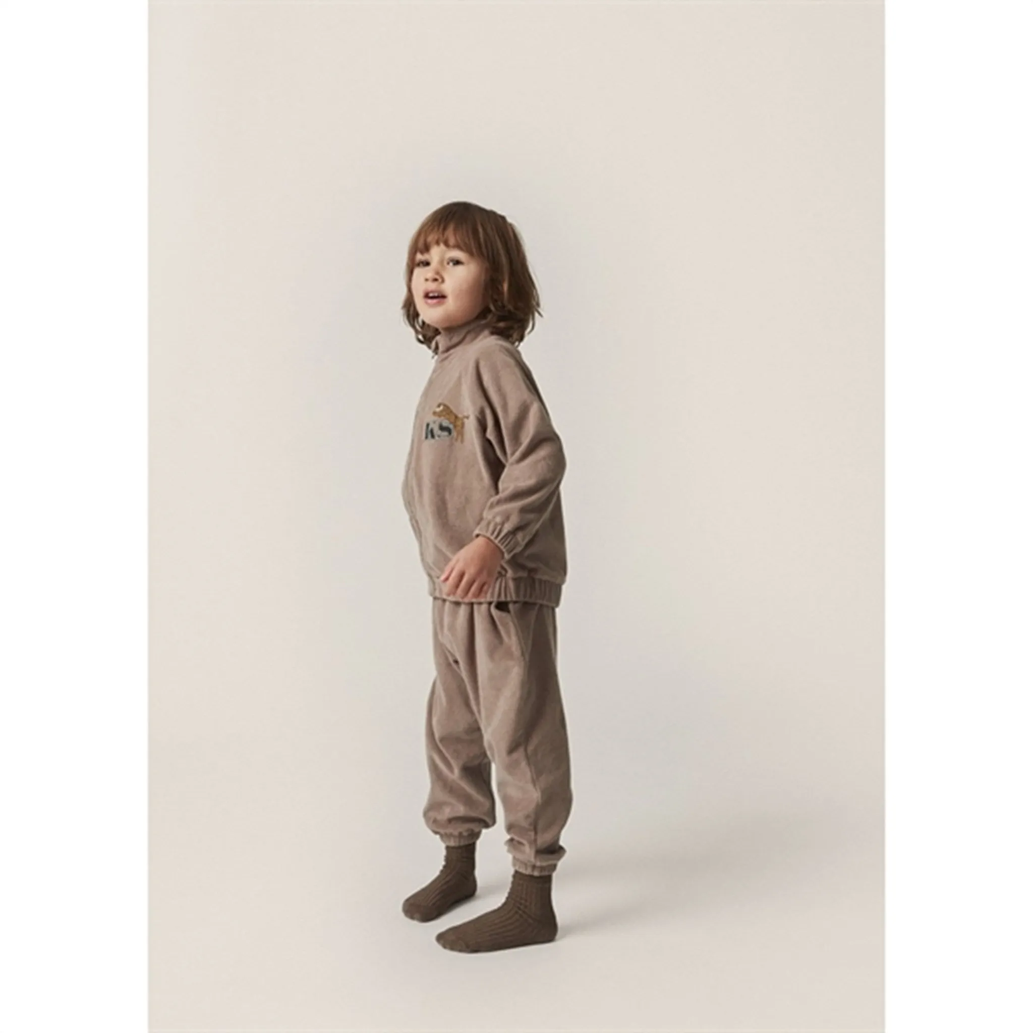 Konges Sløjd Desert Taupe Itty Tracksuit Jacket