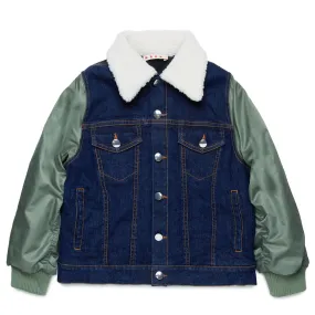 Marni Kids Denim Flight Jacket