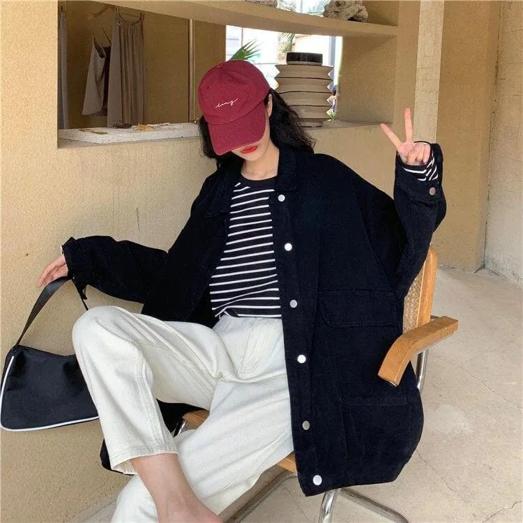Oversized Buttoned Shirt/Jacket