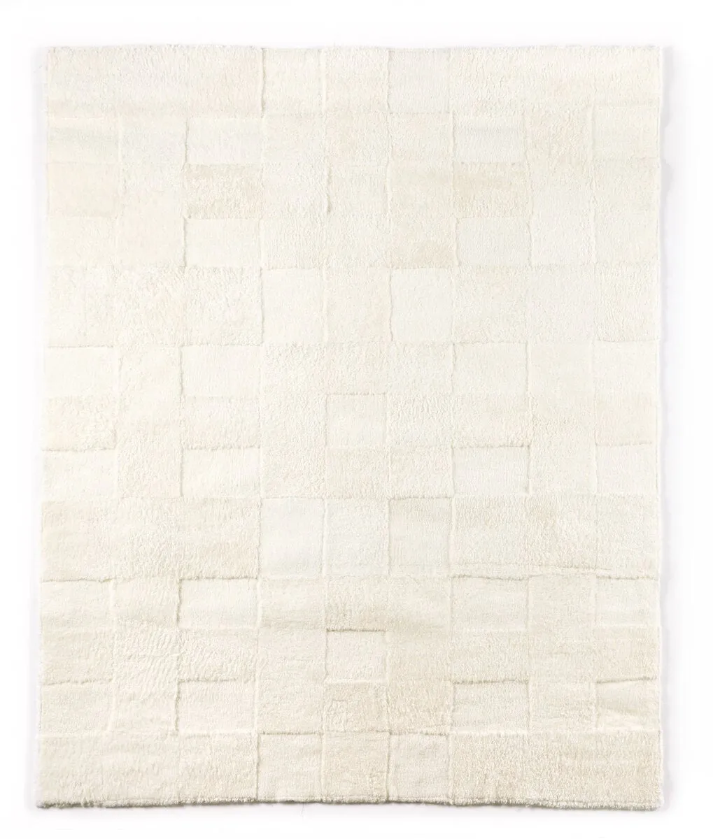 Patchwork Shearling Rug