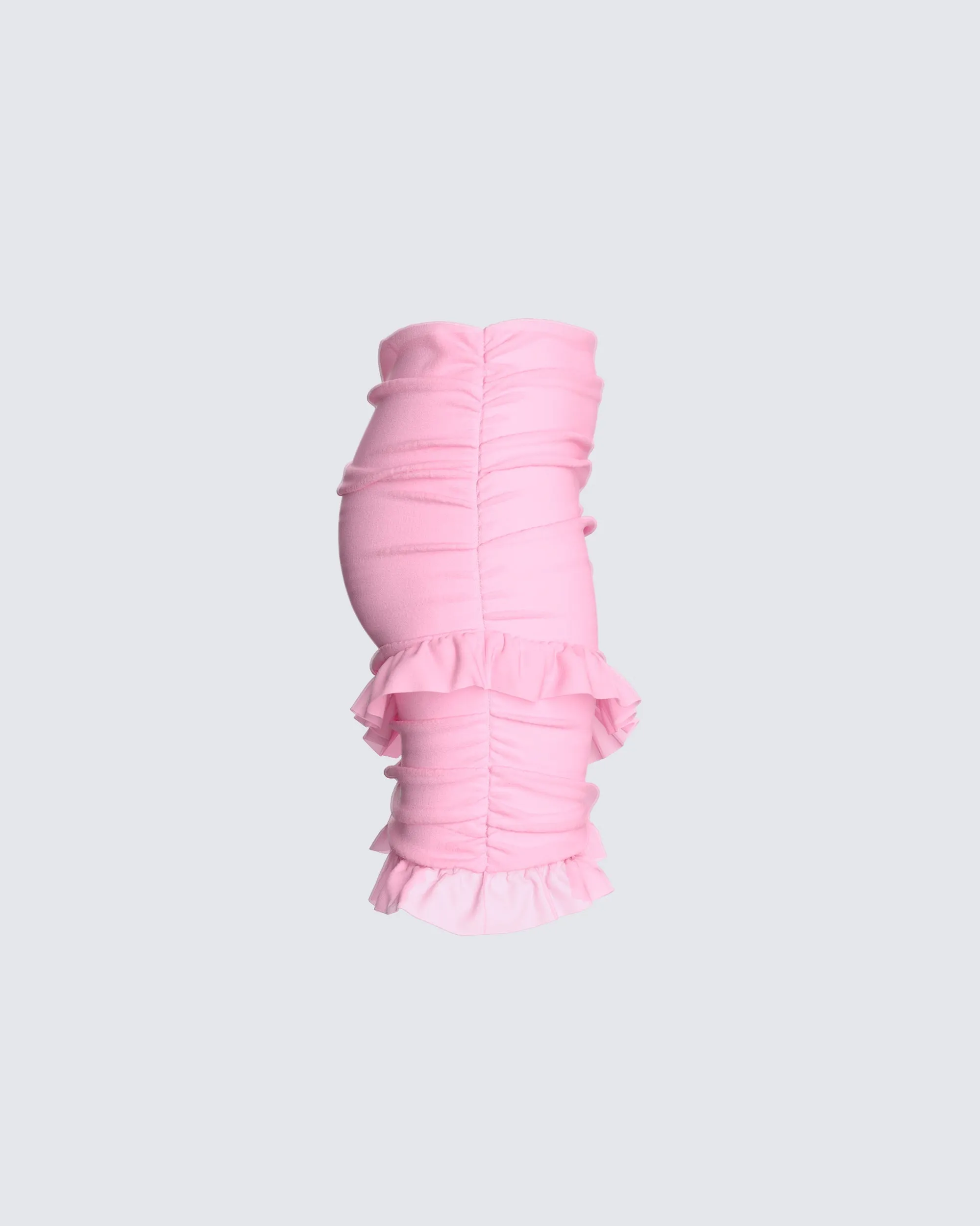 Peyton Pink Mini Skirt