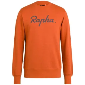 RAPHA Logo Sweatshirt -  Orange Marl