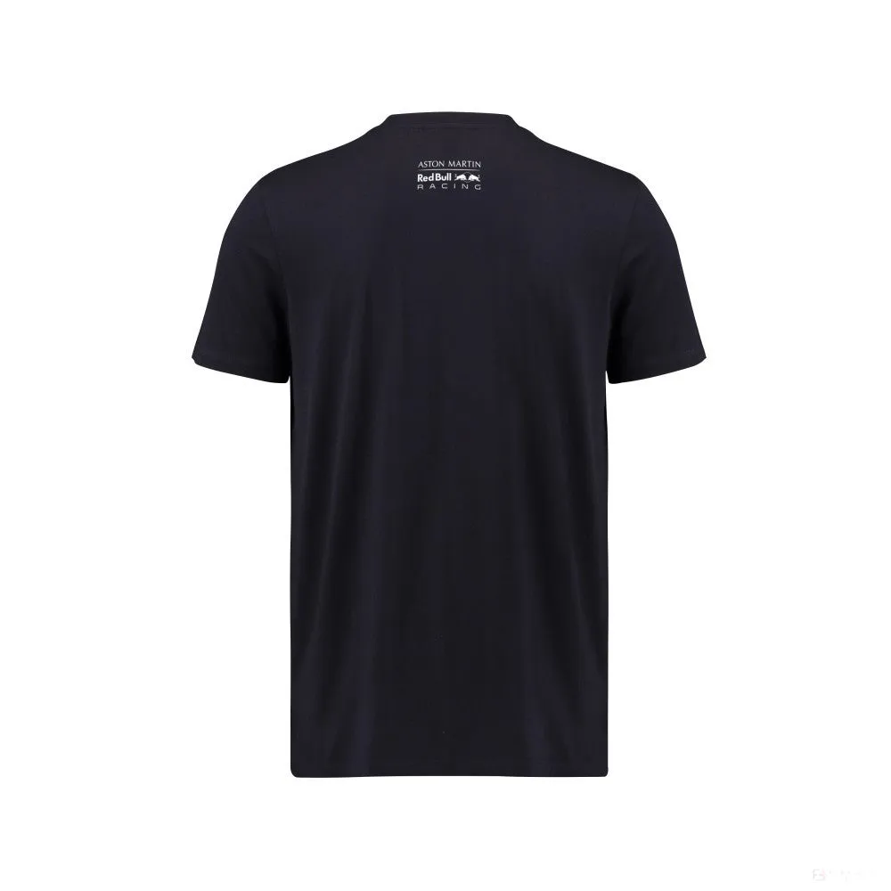 Red Bull T-shirt, Daniel Ricciardo Helmet, Blue, 2018