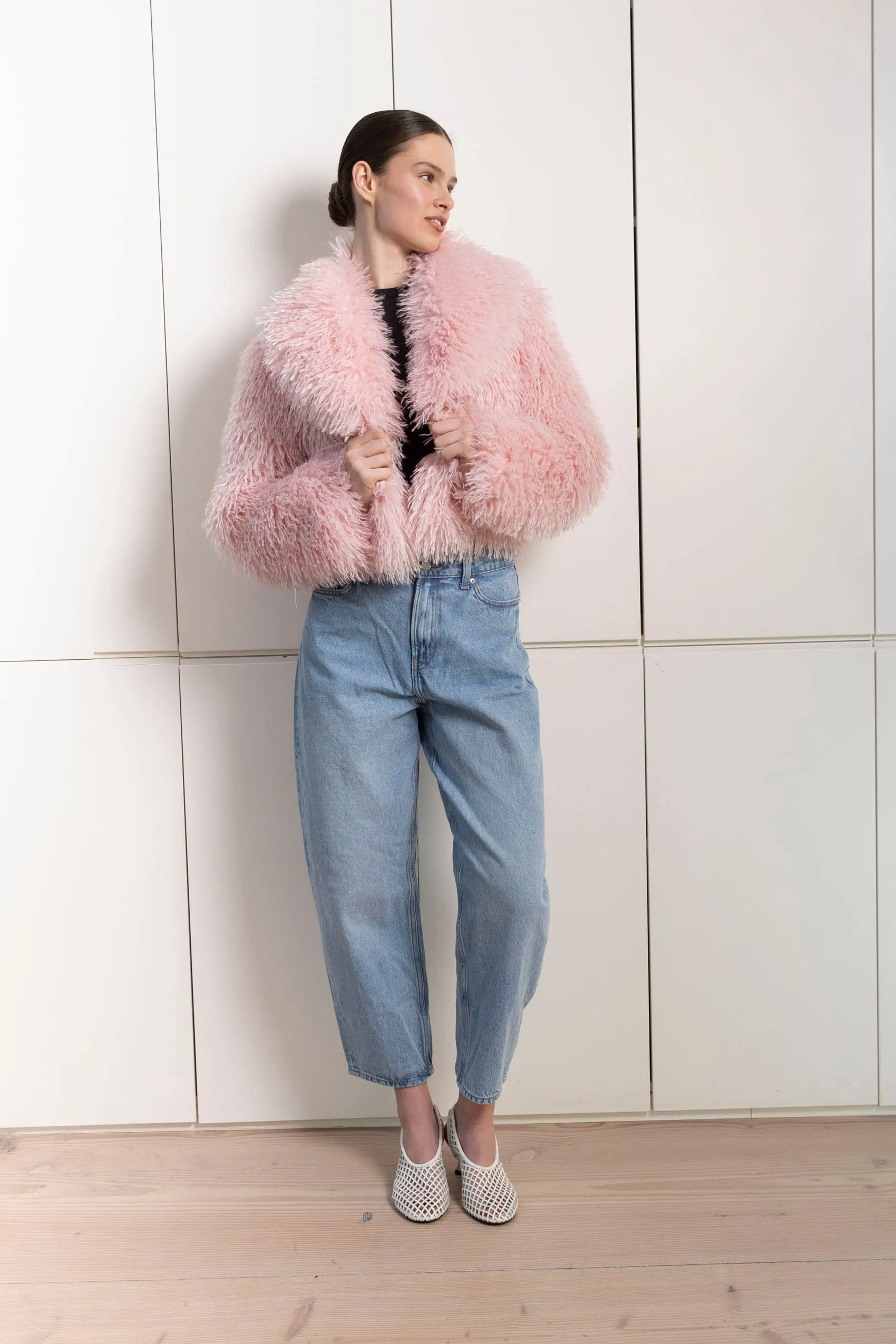 Rochelle 'Sparklemuffin' faux Coat