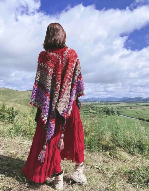 Stunning Shawl Wrap Poncho