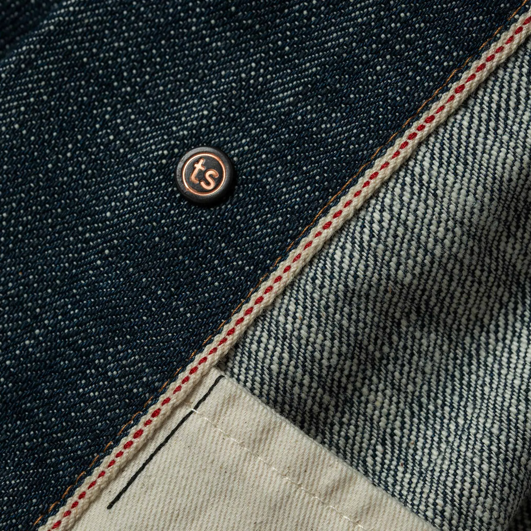 The Long Haul Jacket in Green Cast Selvage