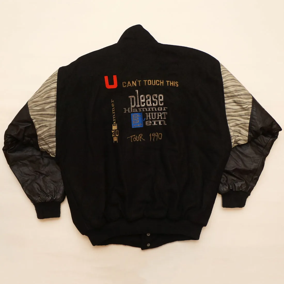 Vintage MC HAMMER "You Can't Touch This" Tour Jacket By British Knights