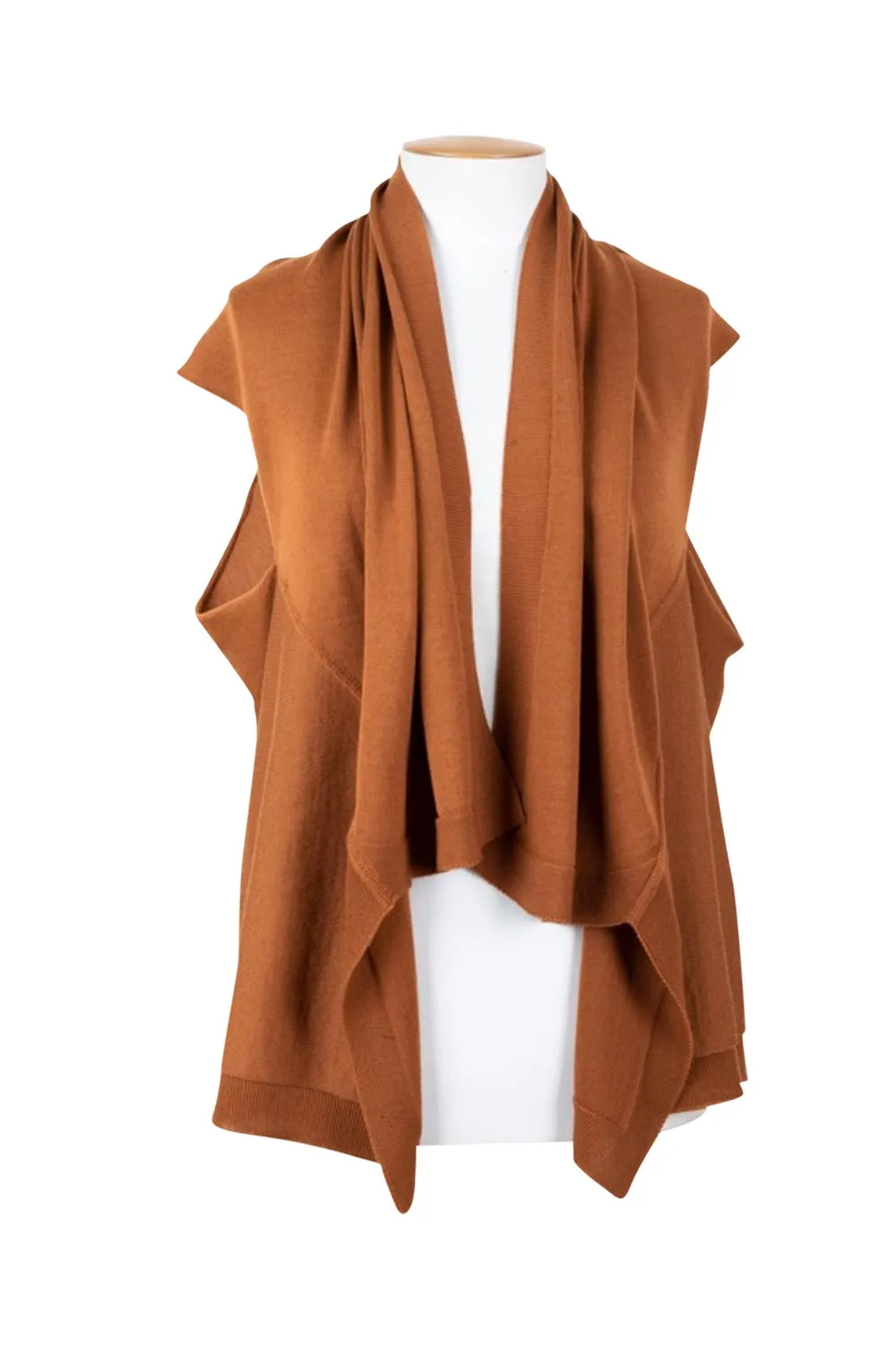 Visage - V5299 Merino Asymmetric Poncho