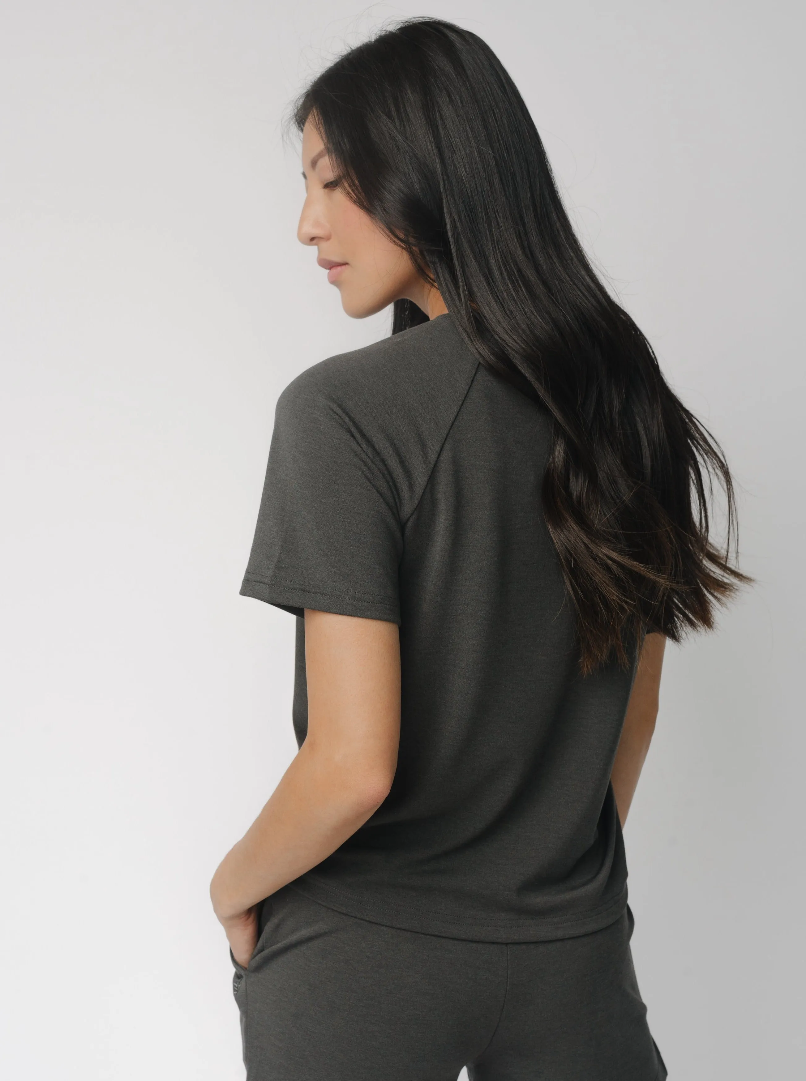Women's Ultra-Soft Bamboo Raglan Tee