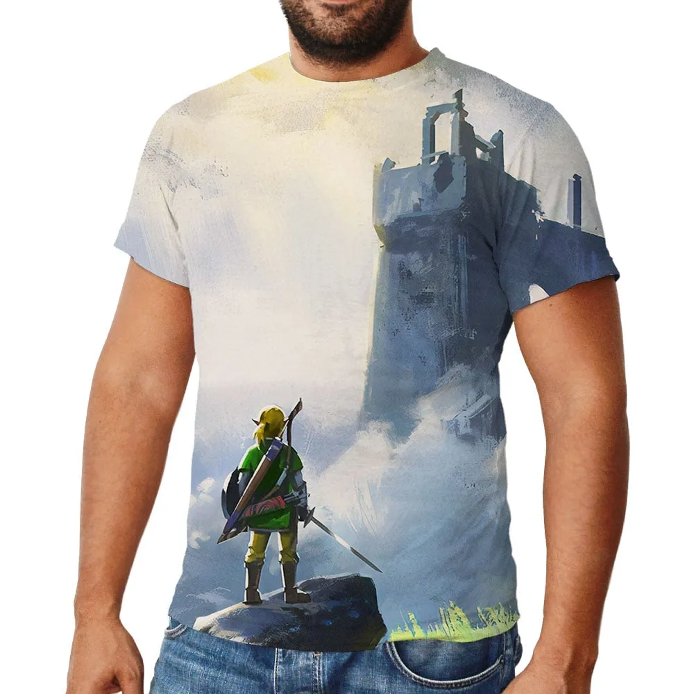 Zelda 3D Printed T Shirt Boy Girl Kids Cool Fashion Streetwear Men Women Children Casual Short Sleeve Tops99199